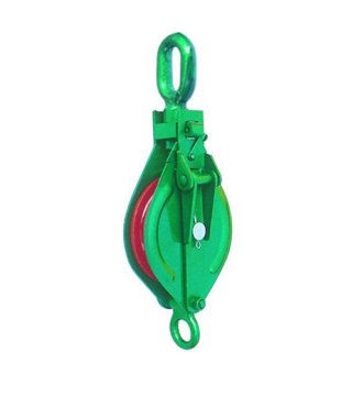 YJ079 7211 Open type pulley blocksingle sheave with eye
