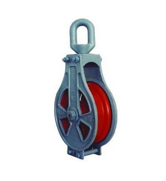 YJ127 Enclosed trawl blockwith eye or hook