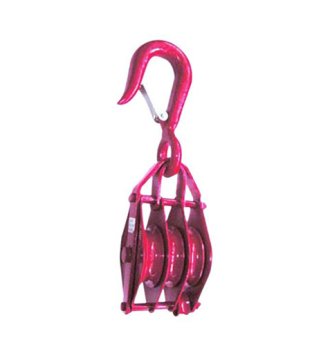 YJ156 HS-156-B pulley with triple wheel