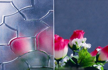 Clear Pattern Glass Karatachi