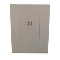 Armoire de lit murale d'angle en acier