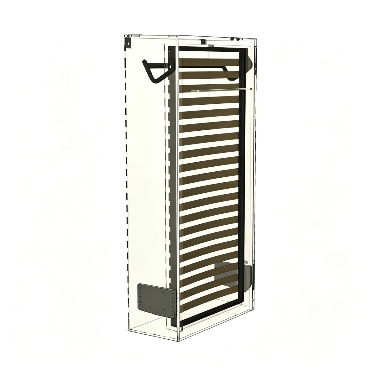 Single wall bed