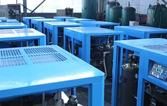 تطبيق برغي ضاغط الهواء