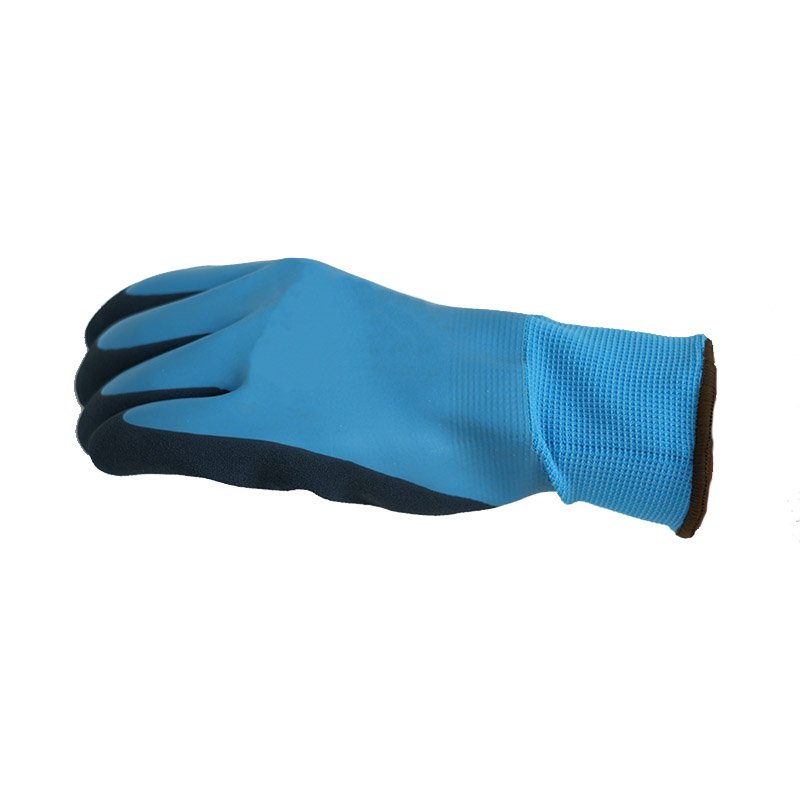 301 GUANTES DE TRABAJO DE LÁTEX ARENA DE DOBLE CAPA DE 15 G IMPERMEABLES-190