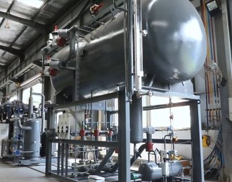 Unidad de patín de bomba de barril de CO2