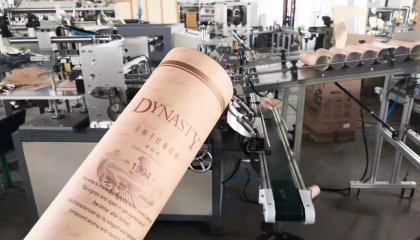 Automatic paper tube labeling machine to tell you why a good packaging label can play a marketing role?