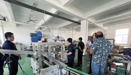 Fully Automatic Paper Tube Labeling Machine - High Efficiency, Precision and Automation