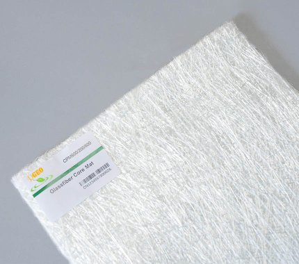 RTM made FRP auto roof filler Fiberglass chopped PP core mat