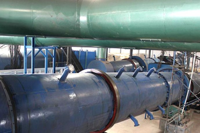 NPK Compound fertilizer Produtcion line with capacity 100,000tons per year installed in 2012 in Surabaya Indonesia 