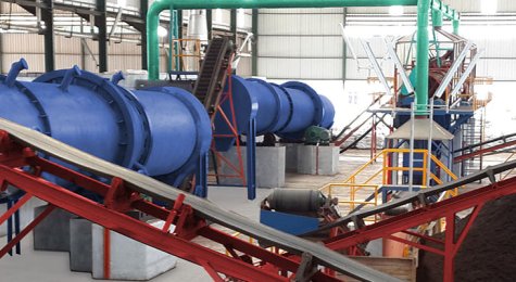 Palm Fiber Treatment and Granulation Line