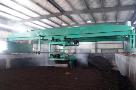 Transforming Waste into Wealth: Fermentation Machine for Palm Fiber