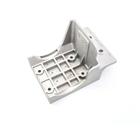 Aluminum High Pressure Die Casting Automobile compressor base or bracket