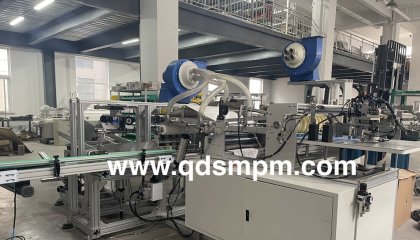 Single Station Cardboard Tube Water Glue Labeling Machine | Senmei Packaging Machinery