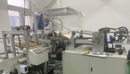 **Water glue labeling machine-professional paper tube labeling solution**