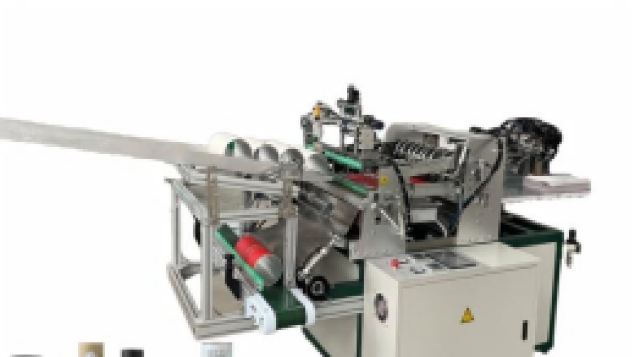 Paper tube hot-melt adhesive labeling machine