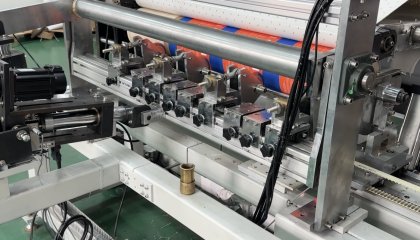 Extra Large Paper Tube Wet Glue Labeling Machine