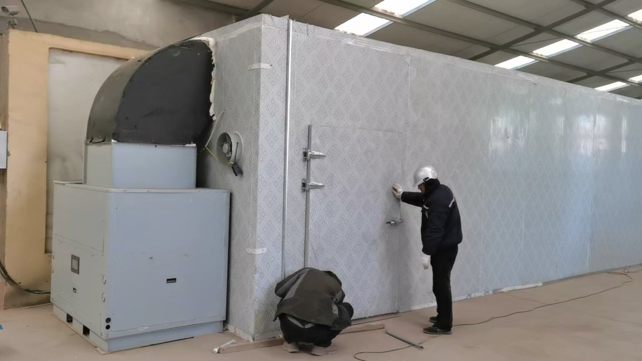 Paper tube drying equipment