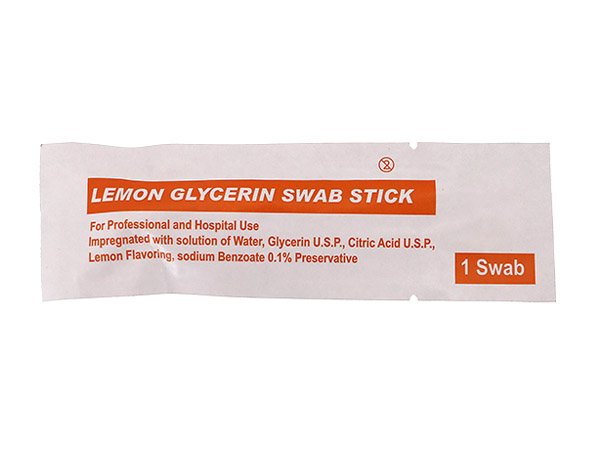 Lemon Glycerin Swab Stick