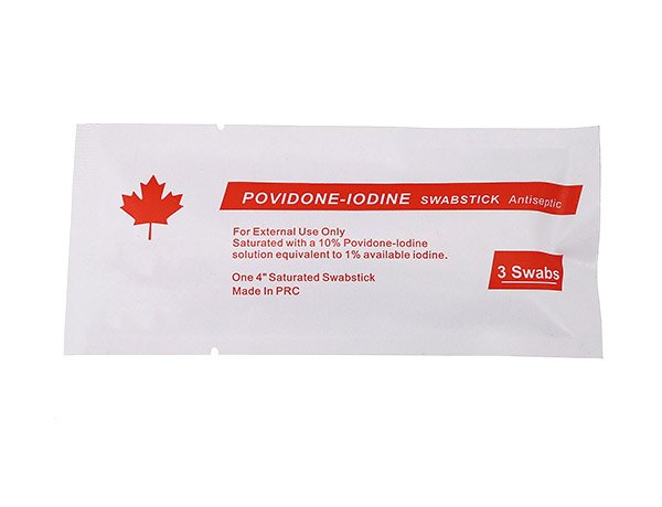 Povidone-Iodine Swab Stick