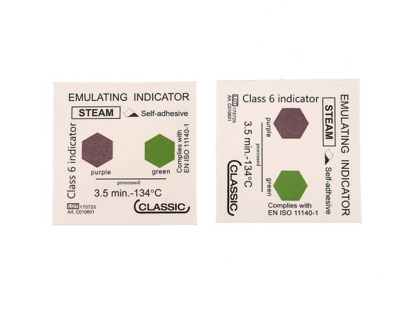 Class 6 Steam Indicator Label