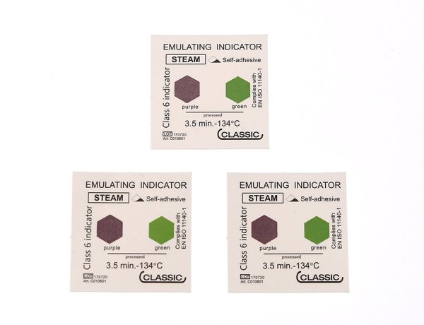 Class 6 steam indicator label
