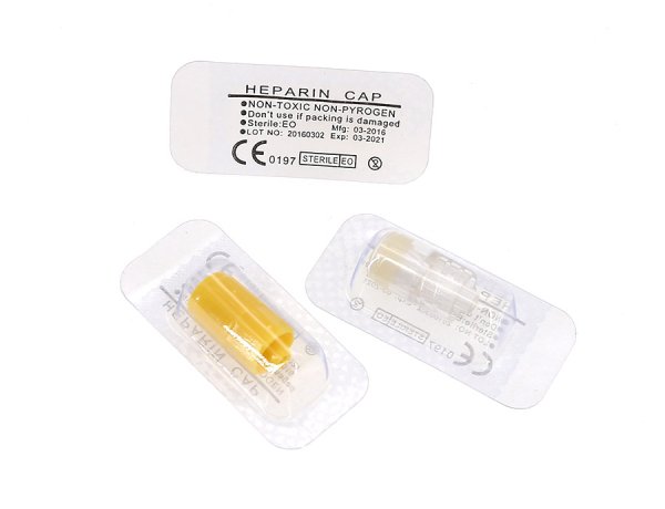 Heparin cap