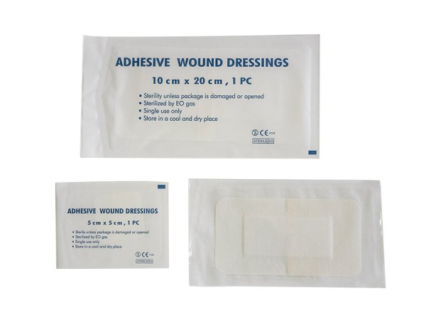 Adhesive Nonwoven Wound Dressing