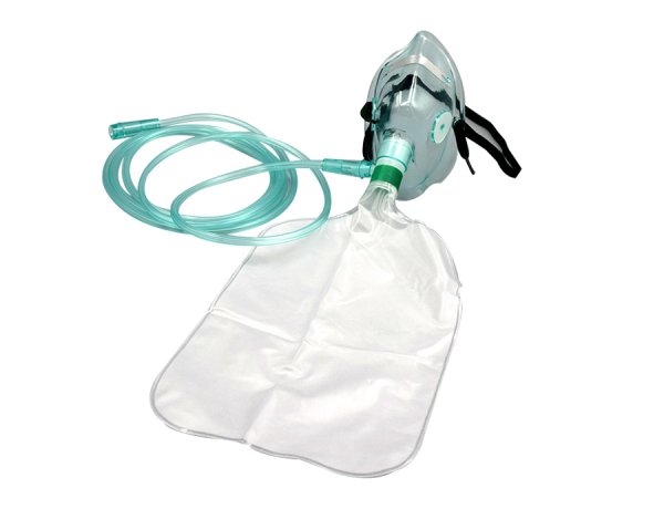 Non-Rebreathing Oxygen Mask with Reservoir Bag