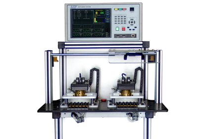 Stator back electromotive force (EMF) tester