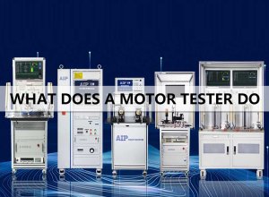 What does a motor tester do?