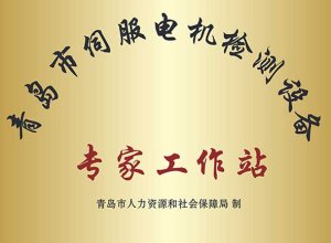 AIP won the title of "Qingdao servo motor Testing Equipment - Expert Workstation"