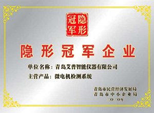 AIP won the title of "Hidden Champion Enterprise"