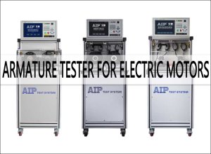 Armature tester for electric motors