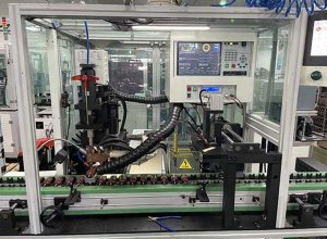 Application site of armature rotor tester for automation product line.