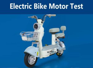 Electric Bike Motor Test