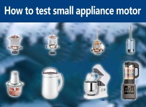 How to test small appliance motor