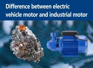 Difference between electric vehicle motor and industrial motor