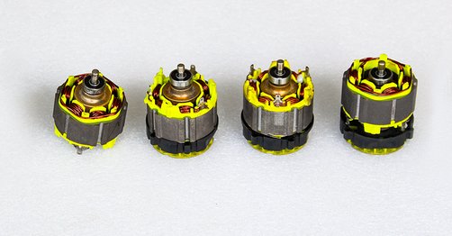 Brushless motors for power tools