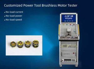 Brushless motor tester for power tools delivered to customers
