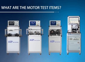 What are the motor test items