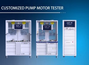 Customized pump motor tester