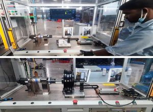 Application site of hub motor tester