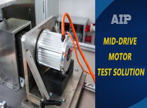 Mid-drive motor test solution