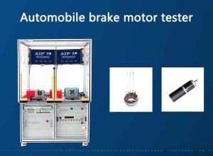 Automotive brake motor tester