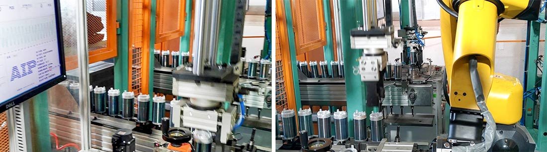 Die-cast rotor testers