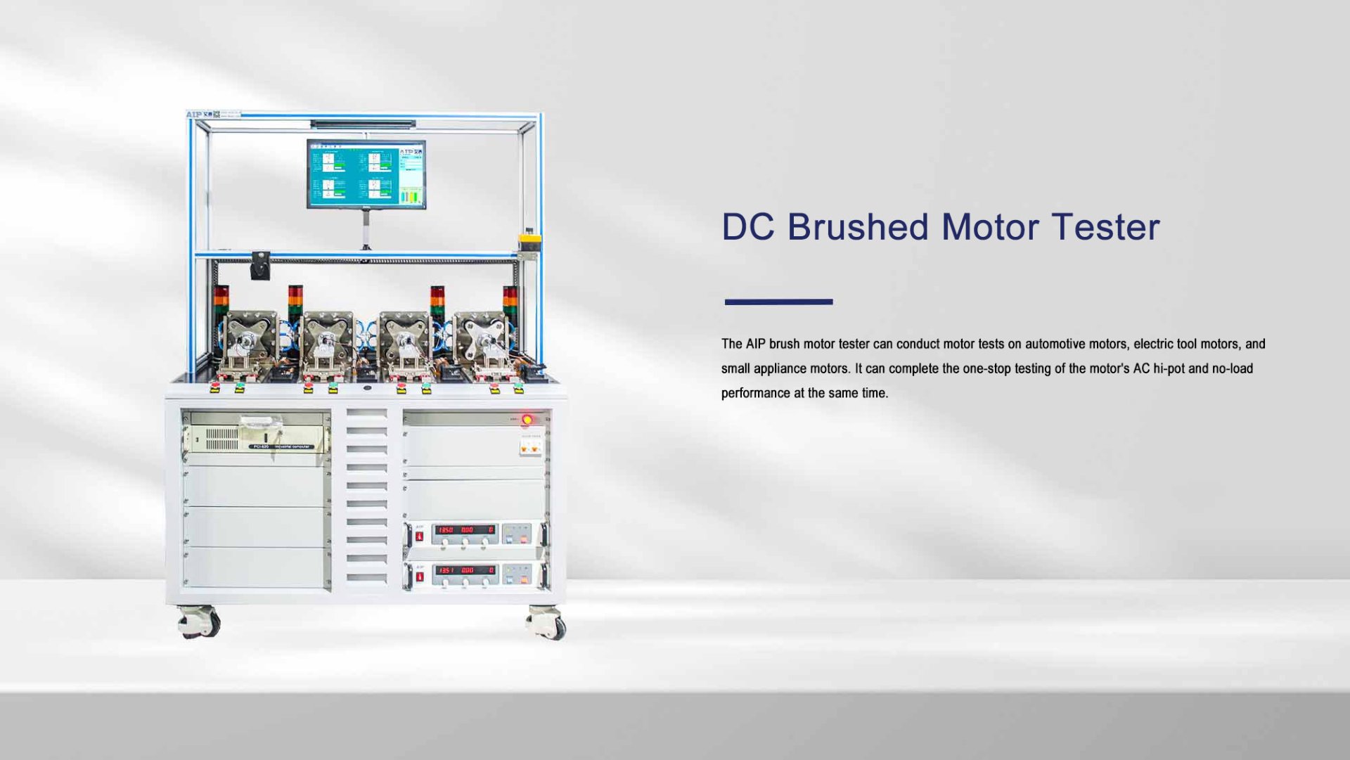 AIP's DC Brushed Motor Tester