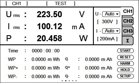 Electrical energy measurement