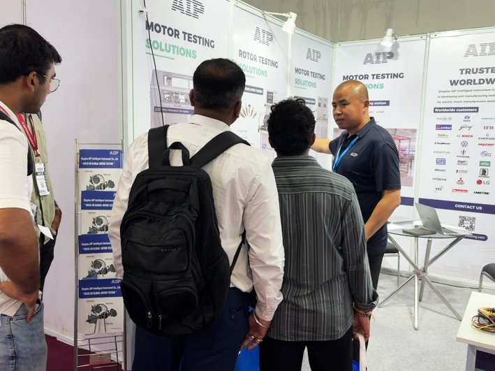 AIP Instrument showcased Advanced motor testing solutions at Automation Expo 2026 India.