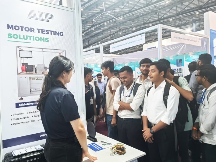 AIP Instrument showcased Advanced motor testing solutions at Automation Expo 2026 India.