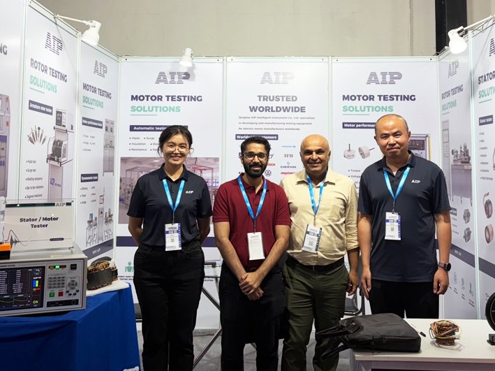 AIP Instrument showcased Advanced motor testing solutions at Automation Expo 2026 India.
